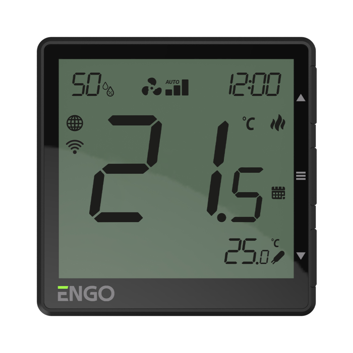 Regulator de ventiloconvectoare cu Internet montat la încastrare, Wi-Fi, 230V [1]