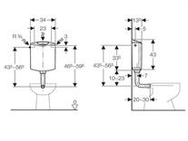 Rezervor WC Geberit, AP116, cu doua volume de apa [2]