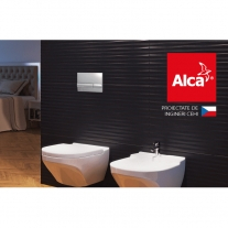 Rezervor wc incastrat Alcaplast, Sadromodul, pentru instalari uscate (in gips-carton) 8.4 cm pentru vas wc suspendat [6]