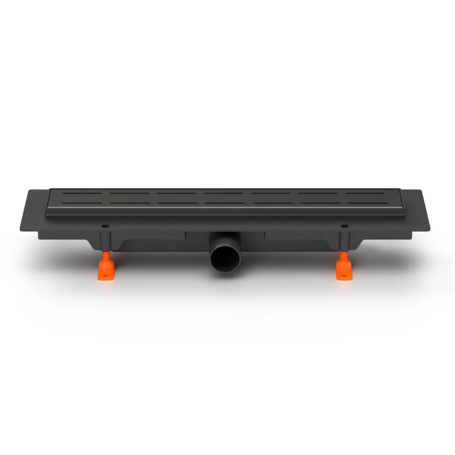 Rigola de Duș Neagră MCH LINE – Grătar Inox Mat, Design Elegant [1]