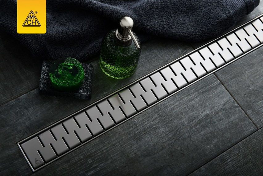 Rigola de Interior cu Grătar Inox MEDIUM Mat – Design Modern și Scurgere Eficientă [5]