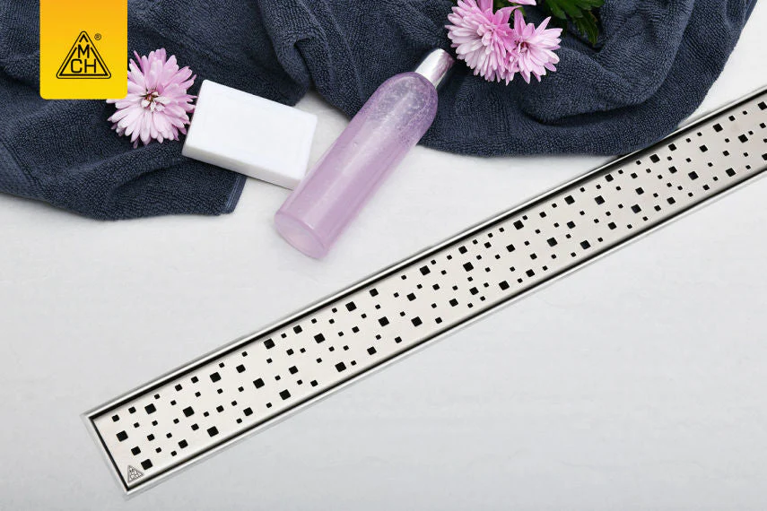 Rigola de Interior MCH cu Grătar de Inox SQUARE Lucioasă – Inox și Durabilitate [4]