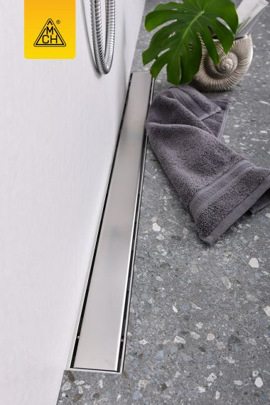Rigola de Interior Montată la Perete – Grătar Inox KLASIK/FLOOR Mat, Design Elegant [5]