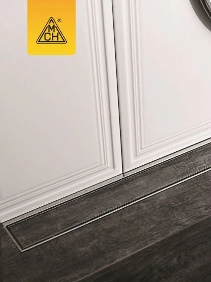 Rigola de Interior Montată la Perete – Grătar Inox KLASIK/FLOOR Mat, Design Elegant [4]