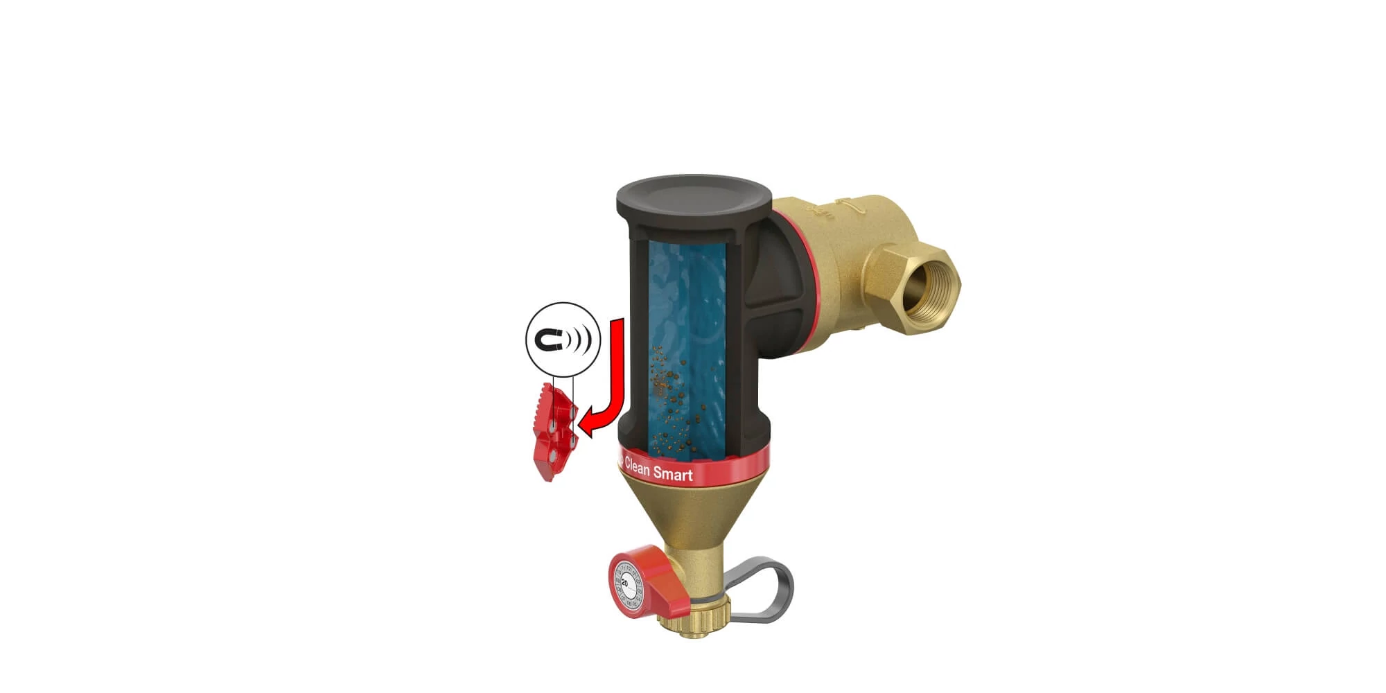 Separator de nămol FLAMCO Clean Smart 1" [2]
