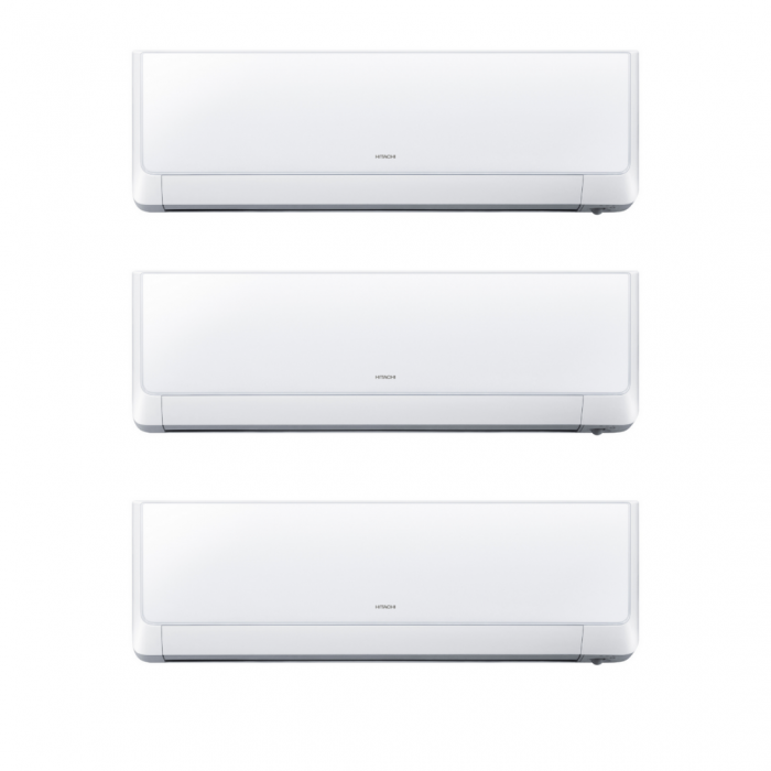 Set aparat aer conditionat Takai Hitachi, sistem multi split pentru 3 incaperi, unitati exterioare cu o putere de 12000 BTU/h [2]