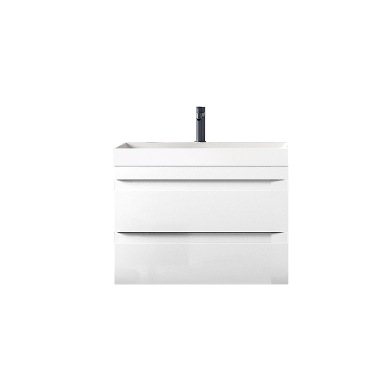 Set mobilier suspendat și lavoar Kolpasan Naomi 60 cm alb [1]