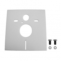 Set rezervor incastrat Geberit, Duofix, cu set fixare si clapeta alba, Delta 51, pentru vase WC suspendate [8]