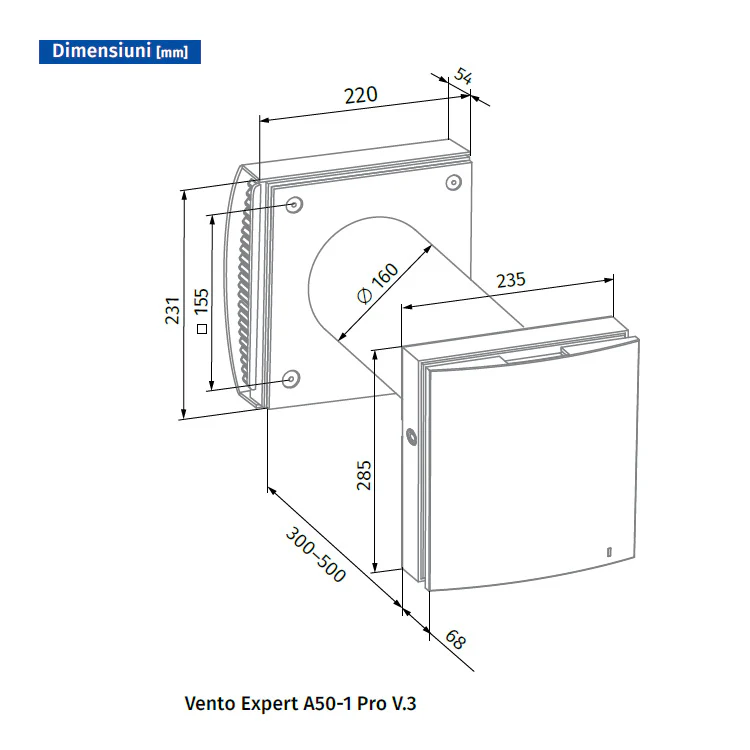 Sistem ventilatie Blauberg - Vento Expert A50-1 Pro V.3 [2]