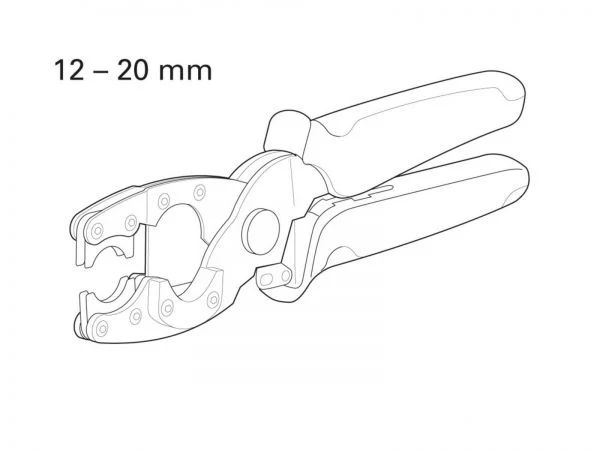 Taietor teava combinata 12 - 20 mm ALPEX, Frankische [2]