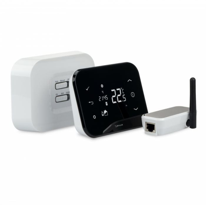 Termostat ambiental wireless, programabil, conectare internet Salus iT 500 [2]