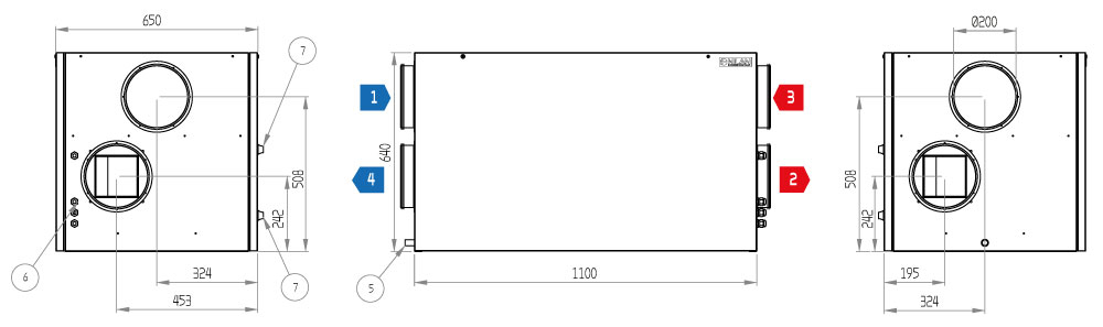 Ventilatie cu recuperare de caldura Nilan Comfort 450 [5]