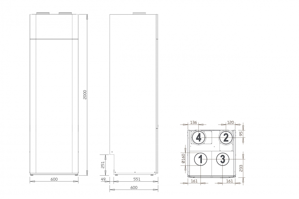 Ventilatie cu recuperare de caldura Nilan VP 18 M2 [3]