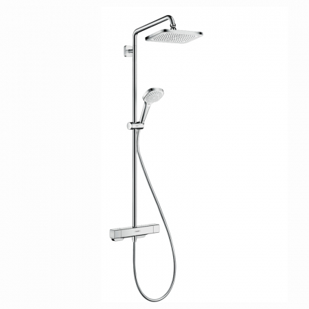 Sanitare - Coloana de dus Hansgrohe, Croma E 280, cu baterie de dus termostatata, 1 jet, crom