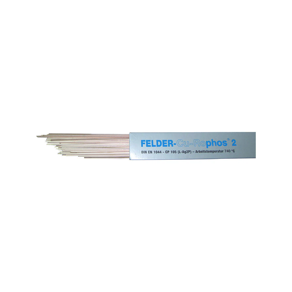 Consumabile - Aliaj de lipire tare pe baza de cupru, Felder in pachet de 1kg Cu-Rophos 2 L-Ag2P