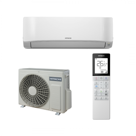 Aer conditionat rezidential - Aparat aer conditionat Hitachi Air Home 400, Split de perete, 18000 btu/h, WiFi INCLUS, Mold Guard, Antivirus filter, Frostwash, Sleep Sense, Smart Eco, A++/A++, Extreme Silent 28db, No Loss -7C Capac