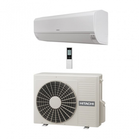 Tratare aer - Aparat aer conditionat Mokai Hitachi 9000 BTUh RAK-25RPE RAC-25WPE Filtru „CARBON ACTIV” WiFi Ready FROST WASH POMPA DE CALDURA Senzor de prezenta Functie SMART-FENCE Control Vocal WIFI AIRCLOUD HOME