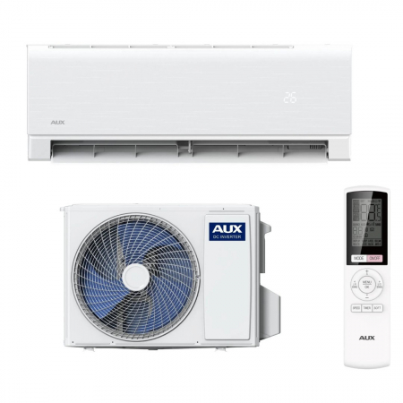 Aer conditionat rezidential - Aparat de aer conditionat AUX 12 Q series, 12000 BTU/h DC Inverter / ASW-H12C5B4/QCR3DI-C0 WIFI incorporat Temp exterioara -20 + 49 grade Celsius