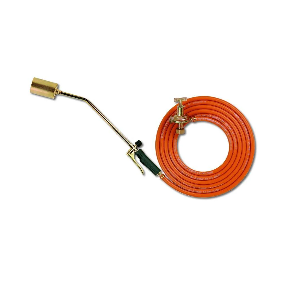Unelte Instalatori - Arzator PROVIDUS AX062K furtun, extensie curbata si cap Ø 60mm cu valva rapida in Kit