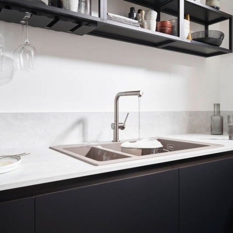 Baterie de bucătărie Hansgrohe Talis sBox cu pipă extractabilă [2]