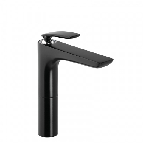 Sanitare - Baterie de lavoar, Kludi, Balance, inalta, negru mat