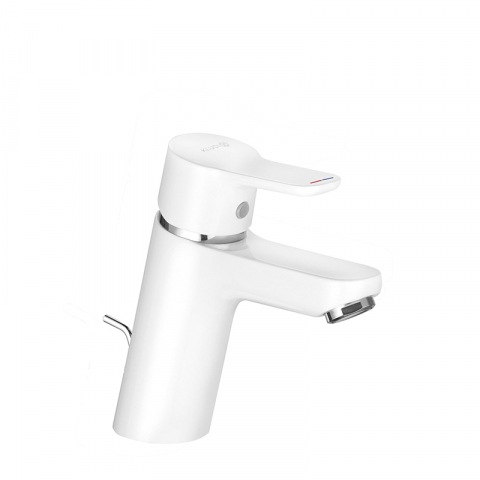 Sanitare - Baterie de lavoar, Kludi, Pure & Easy, alb