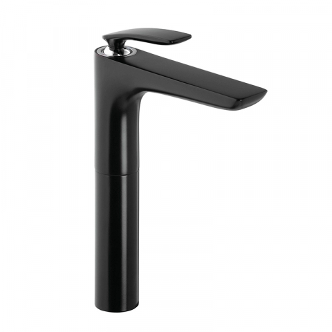 Sanitare - Baterie inalta de lavoar, Kludi, Balance, negru mat