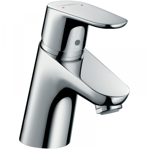 Baterii lavoar - Baterie lavoar cu ventil, Hansgrohe, Focus 70, Crom