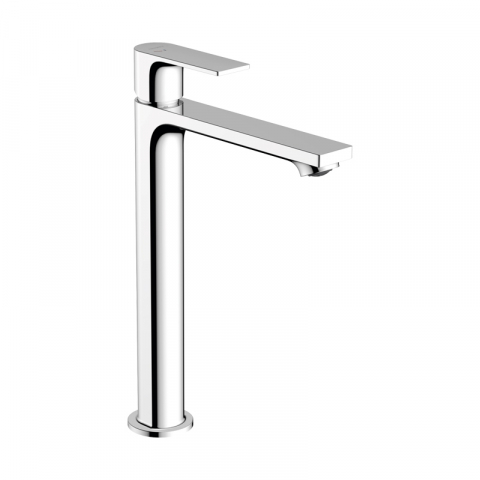 Baterii lavoar - Baterie lavoar cu ventil, Hansgrohe, Rebris E 240, crom