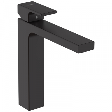 Baterii lavoar - Baterie lavoar fara ventil, Hansgrohe, Vernis Shape 190, negru mat