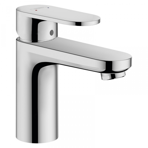 Baterii lavoar - Baterie lavoar, Hansgrohe, Vernis Blend 100, cu ventil pop-up, crom