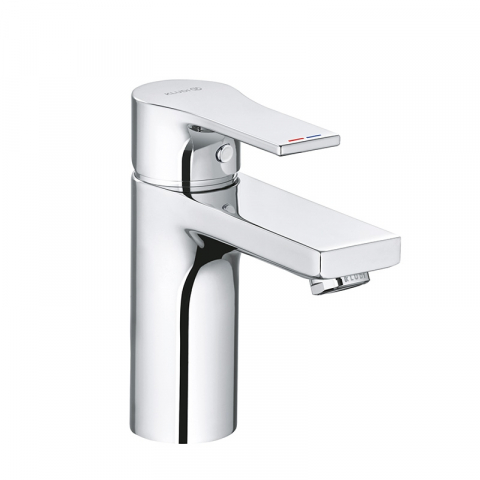 Sanitare - Baterie lavoar, Kludi, Zenta SL 100, cu ventil Push-Open, crom