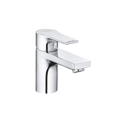 Sanitare - Baterie lavoar, Kludi, Zenta SL 75, cu ventil Push-Open, crom