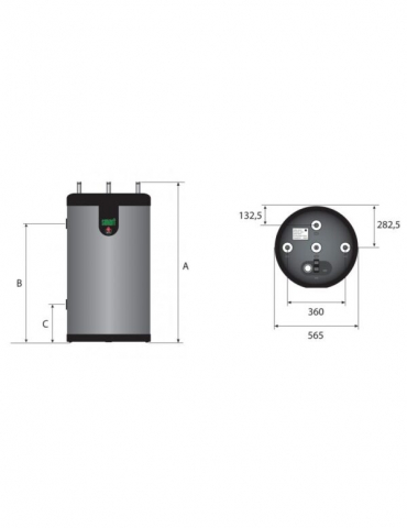boiler ACV Smart Green 130 eco eficient incalzire apa [2]
