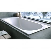 Cada dreptunghiulara slim, Kolpasan, Betty E2, 180 x 80 cm, alb [5]