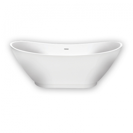 Cazi freestanding - Cada freestanding Florida Anemona P - Design modern, alb, cu instalație completă