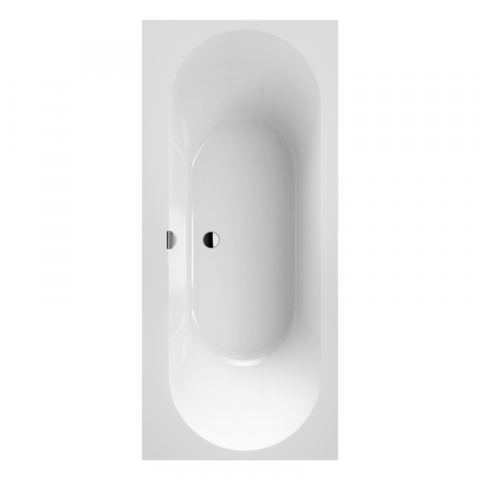 Cazi de baie inzidite - Cada pentru inzidire Villeroy & Boch, Oberon, dreptunghiulara, 180 x 80 cm, alb alpin