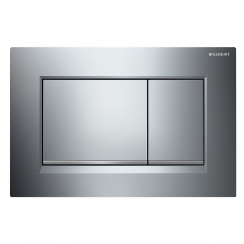 Clapete de actionare - Clapetă Geberit Sigma30 – Cromat Lucios pentru Un Look Modern și Elegant