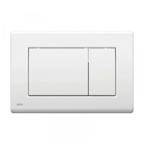 Clapete de actionare - Clapetă de Acționare Alcadrain Basic M270 Alb Lucios