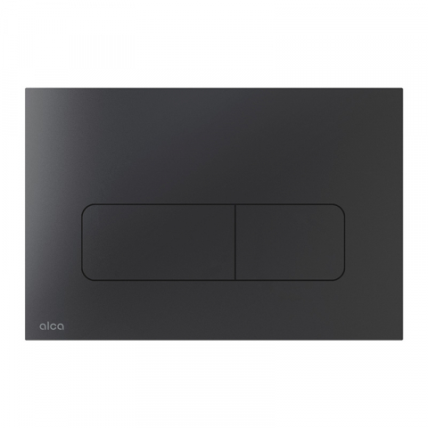 Rezervoare WC - Clapetă Alcadrain Moon Black Negru Mat – Eleganță și Performanță într-un Singur Detaliu