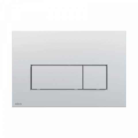 Rezervoare WC - Clapeta de actionare, Alcadrain, Thin, M572, cu doua volume, crom mat