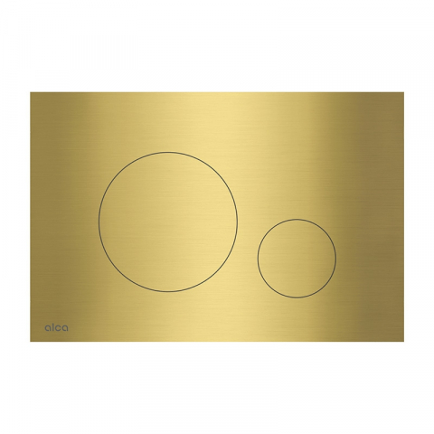 Rezervoare WC - Clapetă Alcadrain Turn Brass Auriu – Eleganță și Performanță în Baia Ta