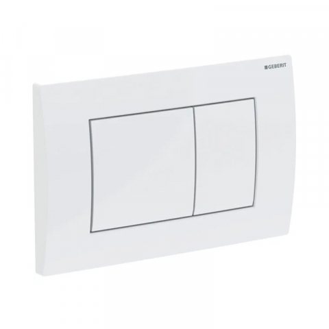 Rezervoare WC - Clapeta de acționare dual-flush Geberit Delta 30, alb
