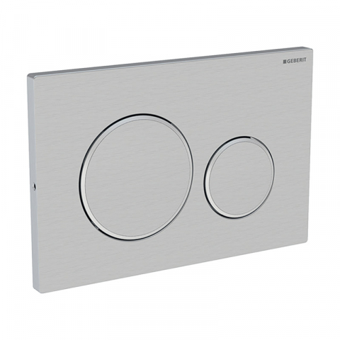 Rezervoare WC - Clapetă Geberit Sigma20 Oțel Inoxidabil Crom Slefuit – Eleganță și Performanță