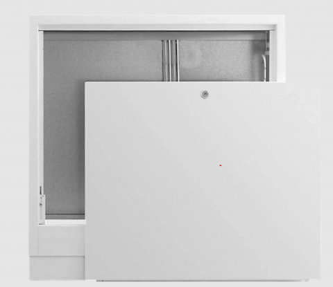 Incalzire in pardoseala - Cutie încastrabilă pentru distribuitor Assens Eco-0, dimensiuni: 335 X 550-598 X 111-170mm