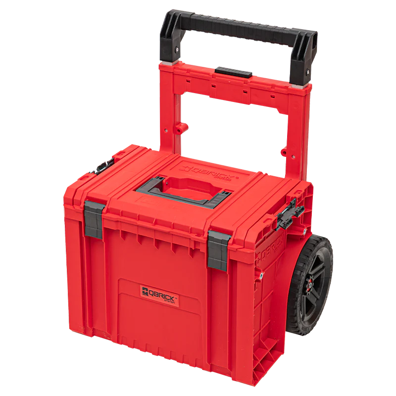 Unelte Instalatori - Cutie pentru scule cu roti Qbrick PRO Cart PLUS RED Ultra HD