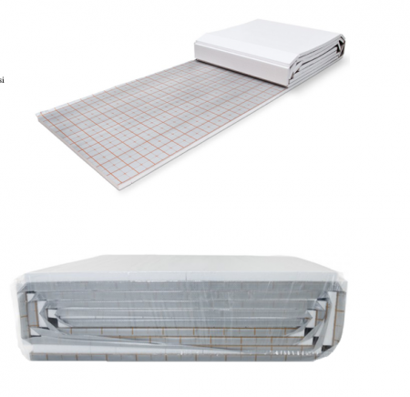 Izolatie ( placa tacker ) EPS100 cu folie PP si banda adeziva 5mp/bax [2]