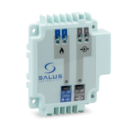 Termostate ambientale - Modul comanda pompa / centrala termica Salus PL07, IP20, 230 V, alb