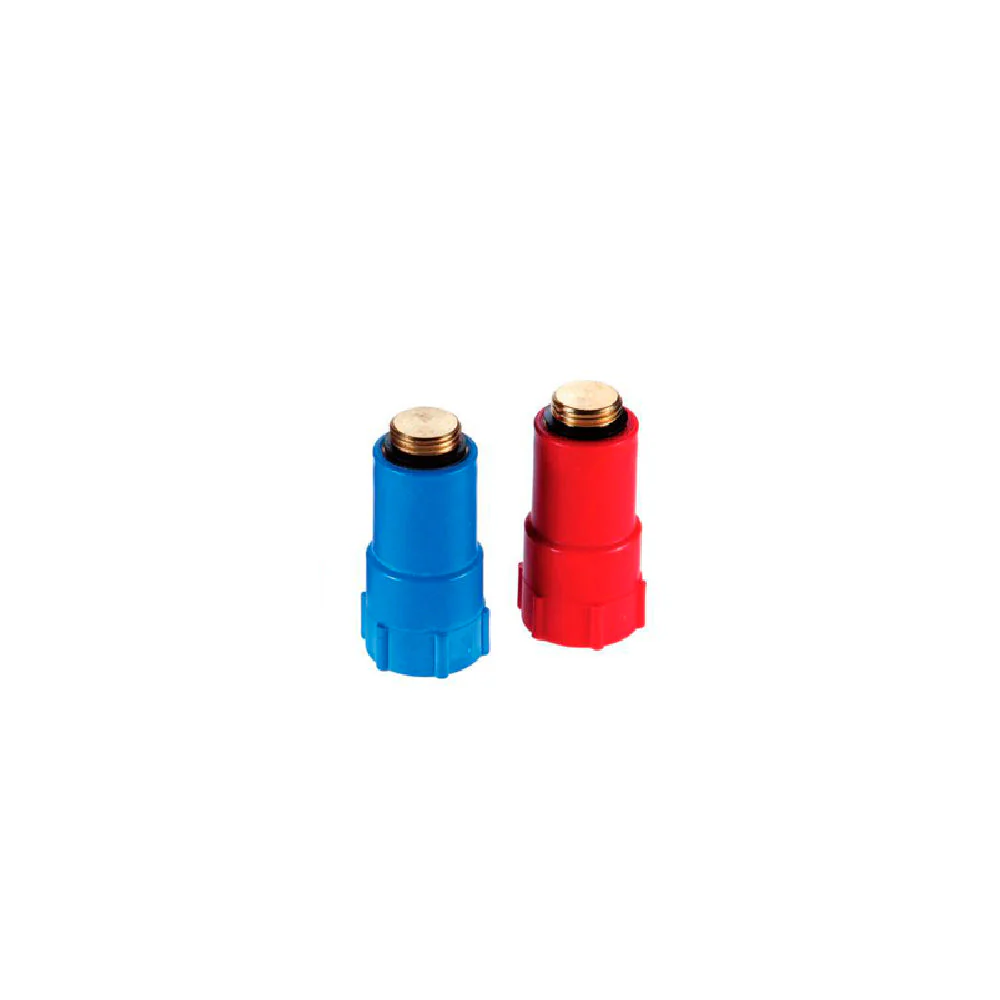 Consumabile - Opritor plastic cu filet metalic 1/2" Felder-rosu