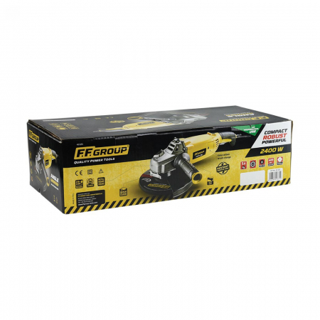 Unelte Instalatori - Polizor unghiular FF GROUP 2400W-230mm, PRO